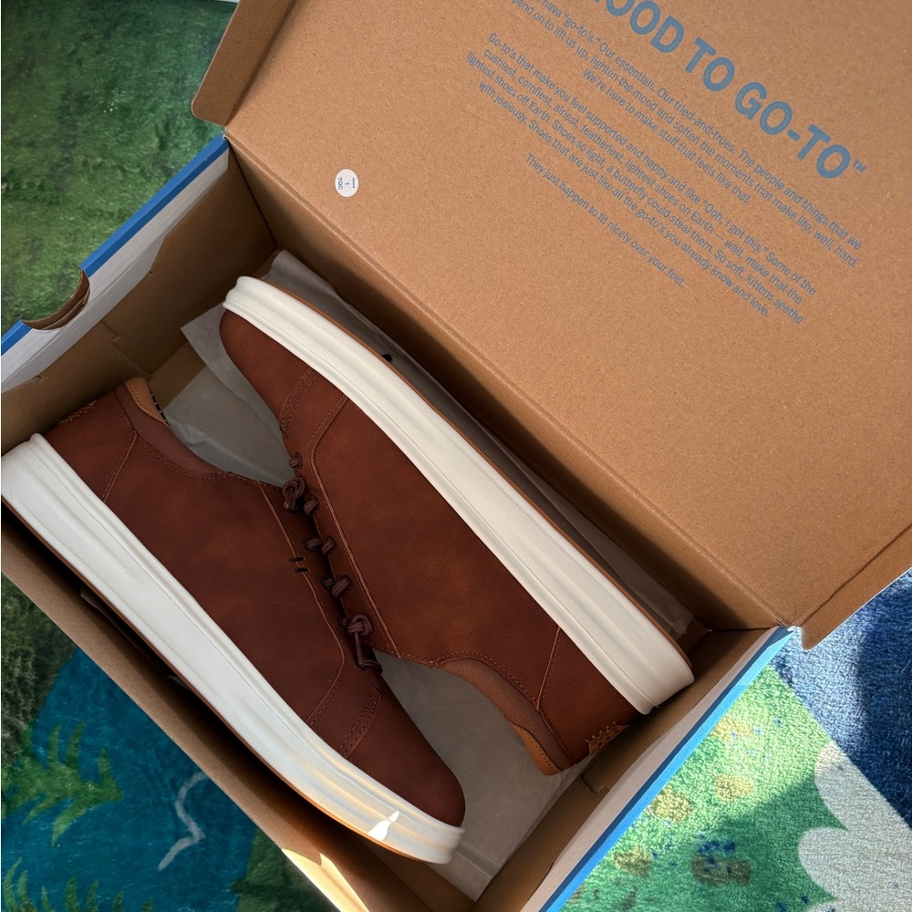 Hey Dude Men's Brown Sneakers